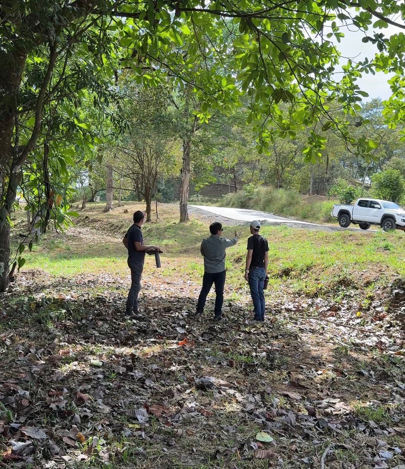 Diving into the details with clients in Costa Rica